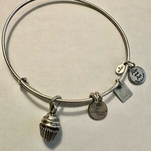 Alex and Ani Cupcake Charm Bangle Bracelet